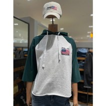 지프 [지프] JEEP 여성용 성조기 시리즈 7부 후드티셔츠 (JO2THF034)