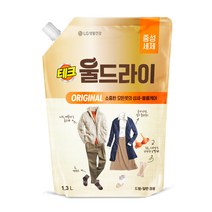 테크 울드라이 세제 리필, 1.3L, 6개