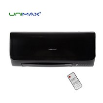 유니맥스 가정용 업소용 벽걸이히터 벽걸이 리모컨 PTC 온풍기 UMH-829WR, 단품없음
