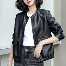 가을 여자 점퍼 가죽자켓 인조가죽자켓 하늘비즈 A11 P751B493