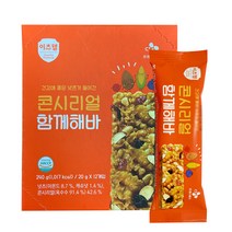 이츠웰 콘시리얼 함께해바 시리얼바 12p, 180g, 2개
