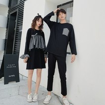 커플 시밀러룩 웨딩촬영 커플룩 가을겨울 사진 테마 의류 웨딩 야외 캐주얼