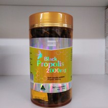 호주 코스타 블랙 프로폴리스 고함량 2000mg 365정, 1개, 2000mg 3656정, 365개