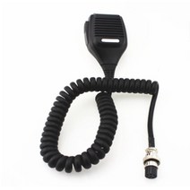 핸드 헬드 숄더 라운드 8 핀 MC43S 스피커 PTT Mic for Kenwood TS-480HX TM-231 TS-990S TS-2000X 라디오, 02 2pcs