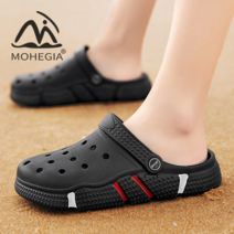 MOHEGIA 슬리퍼 홀 신발 남성 패션 새로운 여름 샌들
