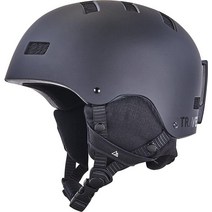 Retrospec Traverse H1 2개를 하나로 컨버터블 스키 & 스노우보드 자전거 및 스케이트 헬멧 10개의 통풍구 포함 가성비 추천 미국직구, Matte Obsidian