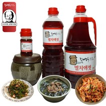 [김명수젓갈][수도권대리점] 멸치액젓 1.8L (16시 이전 주문 당일출고/5만원 이상 구매시 100ml 맛보기병 증정), 1개