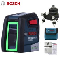 레이저레벨기 bosch laser level 2 line 녹색 레이저 홈 레이저측정기, 협력사, 레벨 및 브래킷