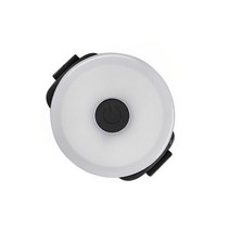 LED 자전거 후미등 2 플래시 모드 방수 사이클링 후미등 고휘도 자전거 코브 라이트 하이킹 캠핑 화이트, 01 White