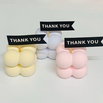 호두마루샵 돌답례품 웨딩답례품 개업선물 차량용방향제 동글큐브석고방향제 석고방향제/오퓨저, 블루)클린코튼