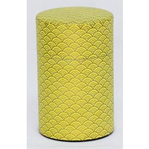 일본차통 말차 녹차 보이차 차통 틴케이스 100g, 장형 100g + #87