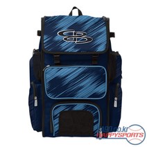 [Boombah] 붐바 슈퍼 백팩 스크래치 (네이비/콜럼비아 블루) FD9021-3008 N/CB