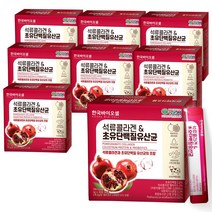 한국바이오셀 석류콜라겐&초유단백질 유산균, 60g, 8개