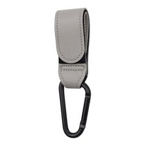 미니트레일러 폴딩 웨건 캠핑 텐트 카트 야외 쇼핑 유모차 후크 PU 기저귀 가방 행거 액세서리 조절 가능한, [04] gray