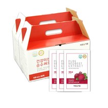 지성식품 건강미인 순수레드비트진액 100팩, 100ml, 100개입