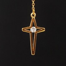 BooKiss 큐빅 십자가 책갈피 십자가큐빅책갈피 큐빅북마크 독서, 단품