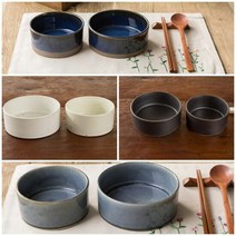 이천도자기 돌비 원통 공기 12cm 도자기 밥그릇 식기 도자기그릇, 단품, 포무아삼 본상품선택