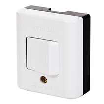 [현대일렉트릭 텀블러스위치나사형] AC250V 6A 나사타입 노출스위치