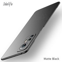 Xiaomi-Mi 11 라이트 프로스트 하드 케이스 12S 울트라 슬림 매트 코크 Xiaomi Mi 12 11T 12T 프로 12X 11i 11X 10T 10 S, Matte Black, 블랙