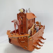 크리스찬미디어 노아의 방주만들기(방주모형 3D퍼즐), 1box