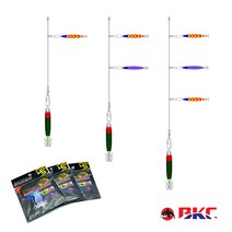 BKC 백경 스웨긴 직결 한치채비 이카메탈리더 (2개입) SG-201 202 203, SG-202(3단), 2개