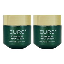 2022 최신상 김정문알로에 큐어 하이드라 릴리프 크림 익스트림 50g X 2개