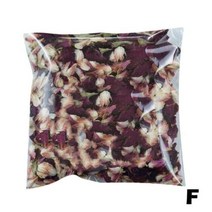 인조대나무 장미 라벤더 자스민 말린 꽃 양초 목욕 비누 수지 보석 만들기용 천연 허브 키트 웨딩 월 봉지, F