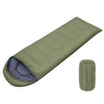 마운트침낭 후드 + 수납가방 세트, 0.7kg(180+30)*75cm, 네이비