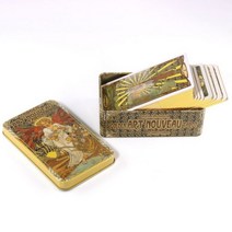 운세 10*7cm 게임 Kataro 카드 운명 철 상자 2022 금 도금 신기술 수집 널 선물, Golden art
