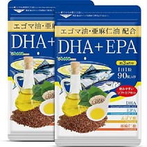 일본 시드콤스 DHA + EPA 보충제 1/3/6/12개월분 파우치 세트, 180캡슐