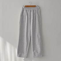 핀턱 스트링 와이드 팬츠