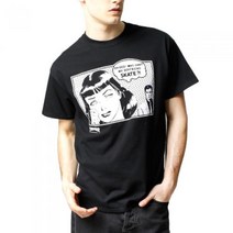 [롤스트릿] 트레셔 보이프렌드 반팔티 BLACK