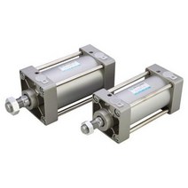 KCC정공 타이로드 중형 공기압 에어 실린더 (AIR CYLINDER) 내경(40 50 63 80 100)파이 가격저렴, ACM NB40-S25, 1개