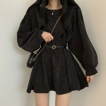 줄리엔느 페릴 에이라인 코듀로이 원피스