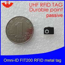 UHF RFID 안티 메탈 태그 옴니 ID fit200 적합 200 915mhz 868mhz 외계인 highgs3 EPCC1G2 6C 내구성 있는 페인트 스마트 카드 패시브