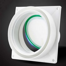 배기팬 환기팬 배기휀 wall air vent 배기 팬 파이프 체크 밸브 80mm 150mm for kitchen 화장실 환기 시스템 배기 파이프 anti odor valve, 150-160-180