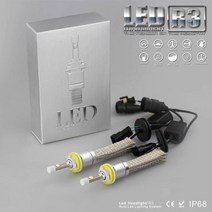 LED칩 R3 C REE XHP50 칩 자동차 LED 헤드 라이트 전구 H1 H3 H4 Lo/Hi H7 H8/H9/H11 9005/HB3 9006/HB4