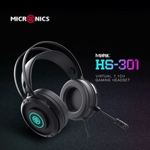 사운드 플레이에 최적화된 게이밍 헤드셋 게이밍 Virtual 7.1CH RGB LED 헤드셋