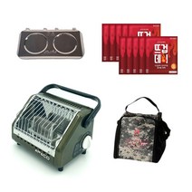 피엔코 휴대용 가스히터 PH-1500 전용가방 + 열 차단판, 피엔코 가스히터 골드함마톤