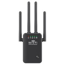 와이파이공유기 LTE라우터 5Ghz 무선 와이파이 리피터 1200Mbps 라우터 와이파이 부스터 2.4G 와이파이 장, 02 Black_01 EU 플러그