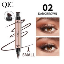 아이 펜슬 라이너 눈썹 블랙 액체 아이 라이너 전문 방수 브라운 블루 퍼플 스탬프 마커 젤 펜슬 화장품, 한개옵션1, 05 02