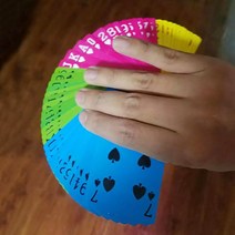 4색 조작 카드 (플레시 백) 마술 트릭 무대 착시 속임수 멘탈리즘 소품 제작, 한개옵션0