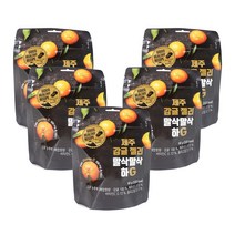 제주탐나애 제주 감귤 젤리 말삭하지 90g x 5개 말삭 제리
