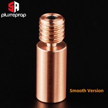 정리 1/2mm 필라멘트 부드러운 Prusa i3 MK3 용 BI 모든 금속 히트 브레이크 V6 핫 엔드 구리 및 1.75 개, 02 Smooth Version_01 1pcs