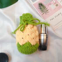 코튼 숄더 호보백 배색 코바늘 파우치 손뜨개 가방 만들기 DIY 공예 마크라메실 핸드메이드