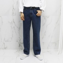 아도르클래식 필링 4컬러 사계절 데일리 세미 와이드 남자 청바지
