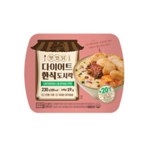 다이어트식단 한식도시락 시래기강된장밥 230gx5팩(1.15kg)