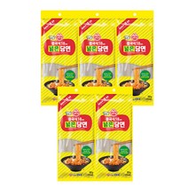 [정연푸드] 오뚜기 빨리익는 중국식 18mm 넓은당면 100g, 5개