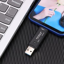 카드리더기 usb sd card 고속 OTG 카드 판독기 USB 사무실 돌보는 컴퓨터 TF/Mirco S, 단일옵션