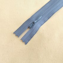 KSK 60cm 콘솔지퍼 숨은지퍼 콘실지퍼 혼솔지퍼 원피스지퍼 14색상, 프러시안블루